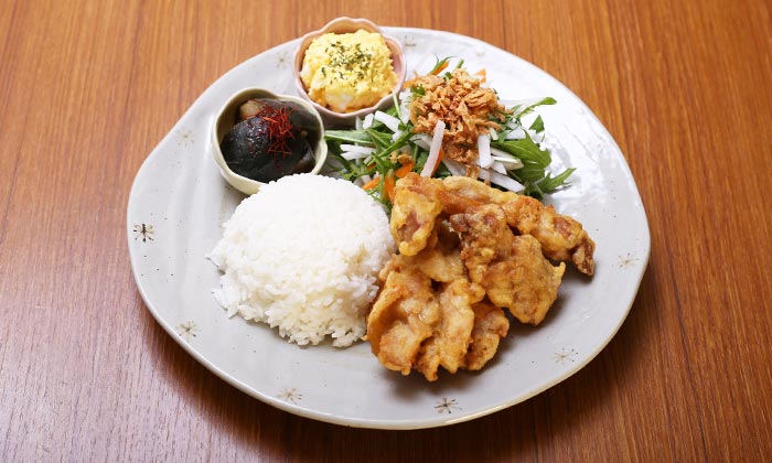 サクサクとり天プレート